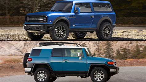 2021 Ford Bronco What It Can Learn From The Toyota FJ Cruiser