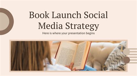 Book Launch Social Media Strategy Google Slides Ppt