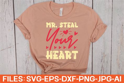 Mr Steal Your Heart Retro Svg T Shirt Graphic By Gosvg · Creative Fabrica