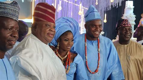 TREAT YOUR WIFE WELL GOV ADEMOLA ADELEKE TELL HIS SON FILM MAKER