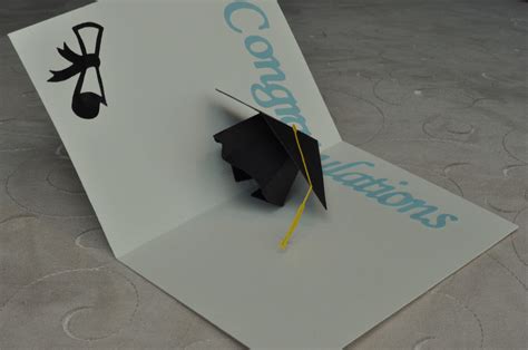 3d Graduation Cap Pop Up Card Template