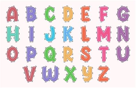 English Alphabet Design Illustration Set Graphic By Gfx Expert Team