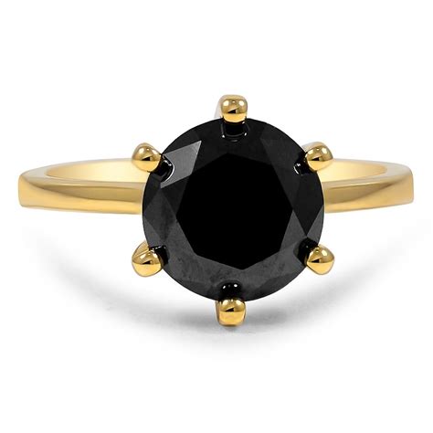 Custom Black Diamond Solitaire Ring | Brilliant Earth