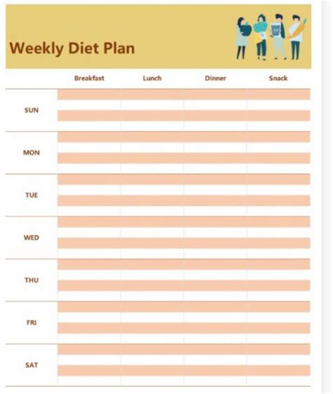 Diet Chart Template