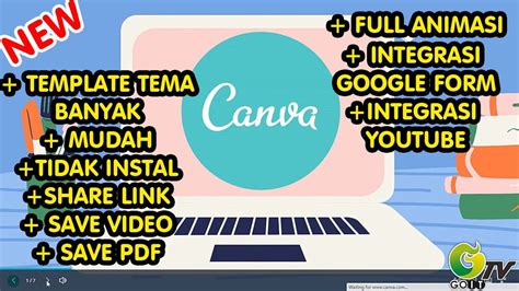 Cara CEPAT Membuat Media Pembelajaran Interaktif Menggunakan CANVA