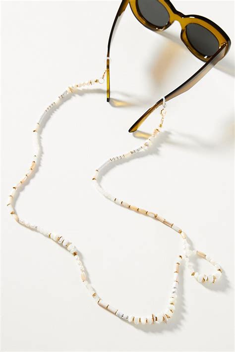 Best Sunglasses Chains Uk 2021 Beaded Pearl Gold And Silver Chain Sunglasses Chains From Asos