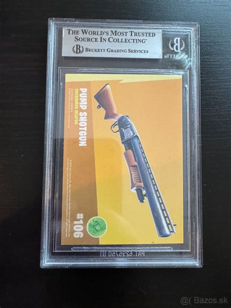 Panini Fortnite Series Italy Pump Shotgun Bgs Bratislava