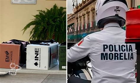 Policía Morelia Reporta Al Menos 3 Incidentes Durante Jornada Electoral