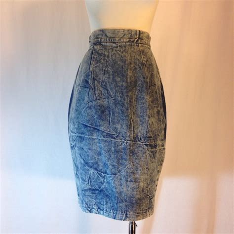 Vintage S Stone Washed Denim High Waisted By Thereformedmoth