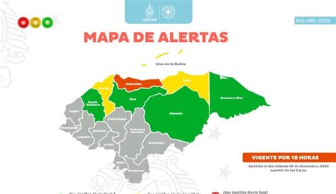 Copeco Eleva A Alerta Roja Al Departamento De Atl Ntida Por Lluvias