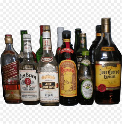 Download Collection Of Alcohol Bottles png images background | TOPpng