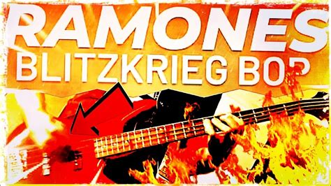 Ramones Blitzkrieg Bop Bass Playthrough Youtube