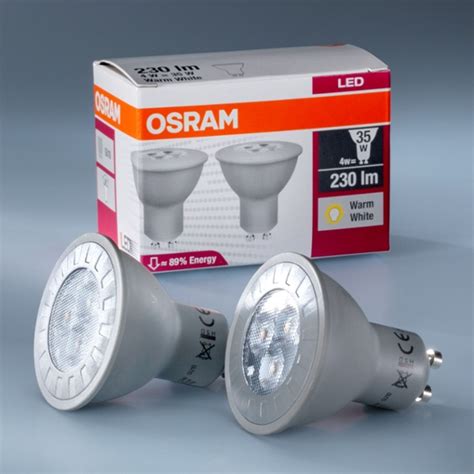 Osram Star Par16 Gu10 4w Warmweiß Duo Pack Im Führenden Led Shop