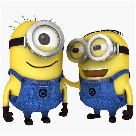 Minion Stuart Modelo 3D $79 - .3ds .max - Free3D