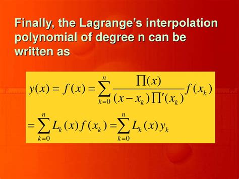 Numerical Analysis Lecture Ppt Download