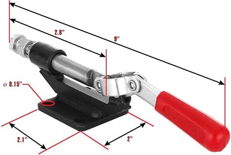 Buy FactorDuty 4 Pack Plunger Stroke Push Pull Toggle Clamp 304E Hand