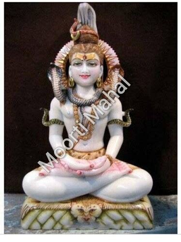 Marble Shiva Statue At Best Price In Jaipur Rajasthan Moorti Mahal Exim