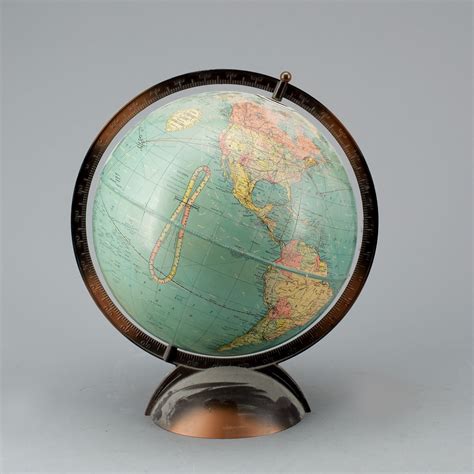 JORDGLOB 12 Inch Standard Globe Replogle Globes Chicago Omkring