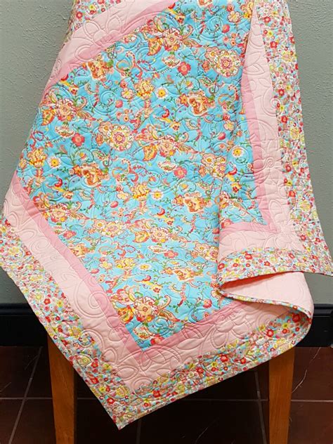 Easy Quilt Kit Beginner Quilt Kit Baby Girl Quilt Kit DIY | Etsy