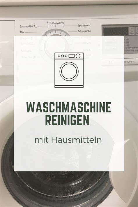 Schon Waschmaschine Mit Natron Reinigen