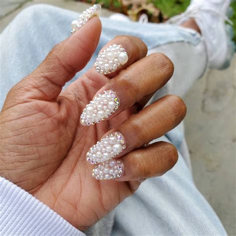 15 Pretty Pearl Nail Ideas To Elevate Your Manicure