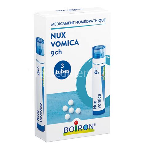 Nux Vomica Ch Tubes Granules Hom Opathiques Troubles Digestifs