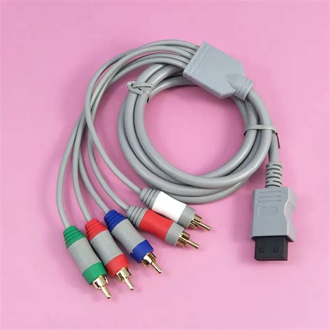 New 1 8m 180cm 1080P Component Game Cable For Wii HDTV Audio Video AV