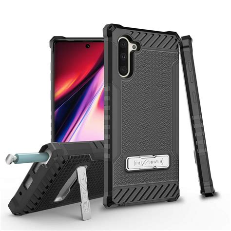 For Samsung Galaxy Note 10pro Note 10 Plus Case Heavy Duty Shock Absorption Kickstand Armor