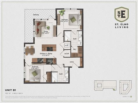 Floor Plans — St Elmo Living