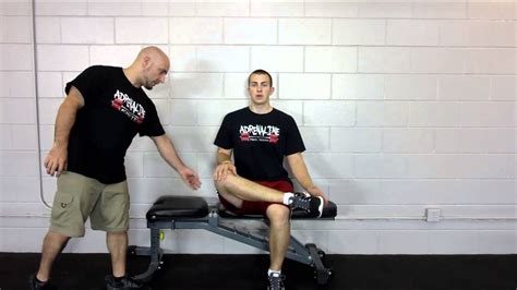 Seated Hip External Rotation Drill Youtube