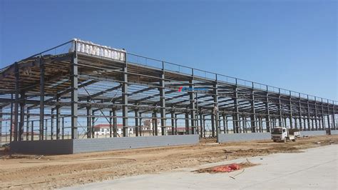 Prefabricated Light Steel Frame Structure Warehouse Commercial Factory