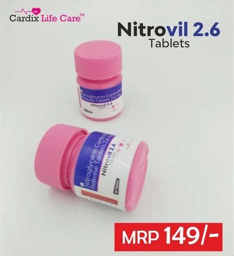 Nitroglycerin Controlled Mg Tablet At Rs Bottle