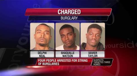 Arrests Made After String Of Attempted Burglaries