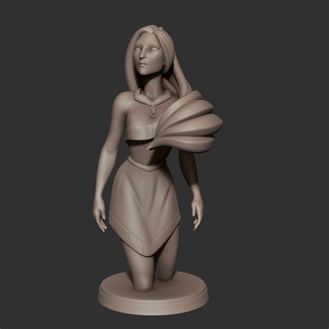 Pocahontas Model For 3d Print 3d Model 3d Printable Cgtrader