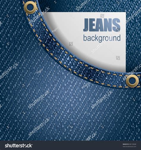 Blue Jean Note Pocket: Over 380 Royalty-Free Licensable Stock Vectors ...