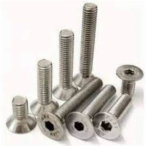 High Tensile Steel Full Thread MS Allen CSK Bolt Size M3 To M20 At Rs