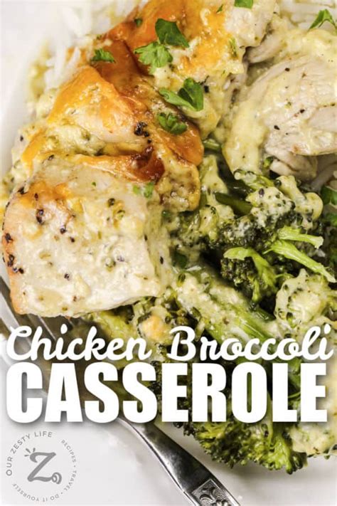 Chicken Broccoli Bake - Our Zesty Life