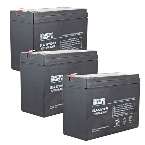 Pack Volt Ah Sealed Lead Acid Rechargeable Battery Battery Mart