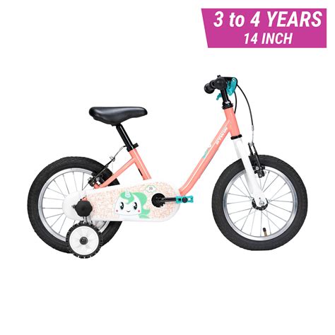 Kids Cycle 3 - 4 years (14 inch) - Unicorn