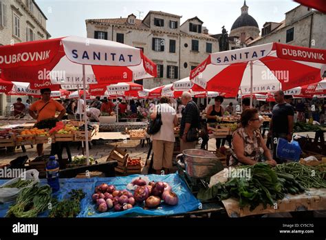 Croatia Market High Resolution Stock Photography and Images - Alamy