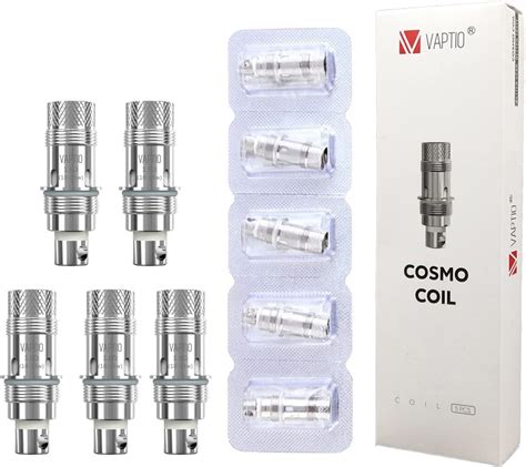 5 Pièces Vaptio Cosmo C1 Coil 16ohm 10w15w Mtl Bobine De Remplacement