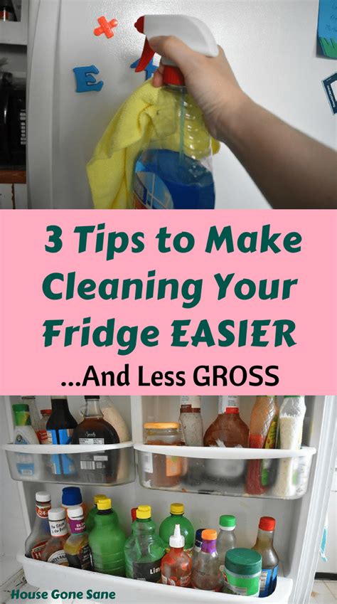 3 Tips To Make Cleaning Your Fridge Easier House Gone Sane