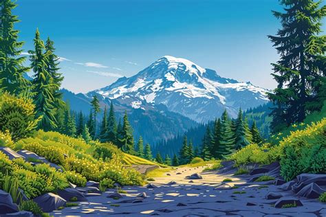 mount rainier escape   heart   natural giant