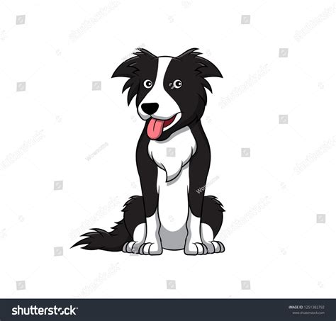 1,380 Cartoon Border Collie Images, Stock Photos & Vectors | Shutterstock