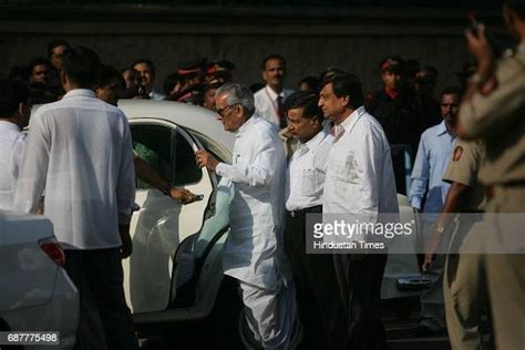 Bhairon Singh Shekhawat, ex vice president arrives to meet the... News Photo - Getty Images