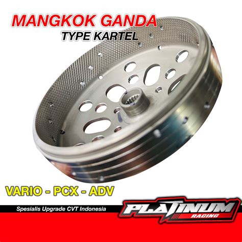 Jual MANGKOK KAMPAS GANDA KARTEL VARIO 125 150 SOLUSI ANTI CVT GREDEG