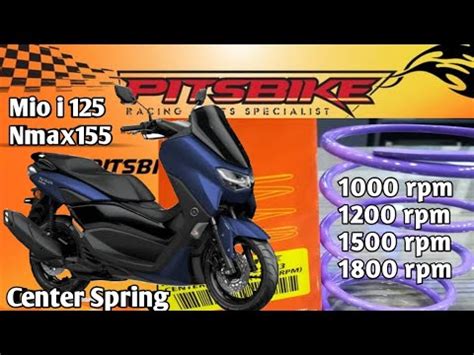 Pitsbike Nmax Mio I Center Spring Youtube