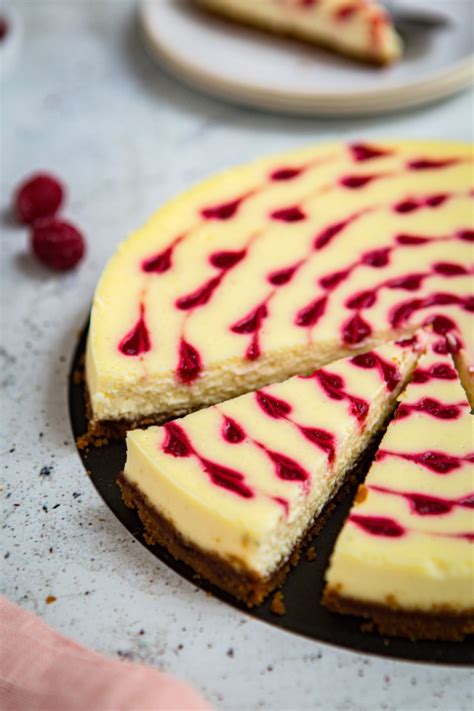 Cheesecake à la framboise bien crémeux