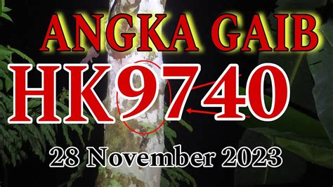 Live Angka Gaib HK Hari Ini 28 November 2023 Live YouTube