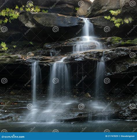 Ozark waterfall stock image. Image of scenic, arkansas - 21747829